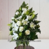 Ramo de Flores Blancas para Tanatorio
